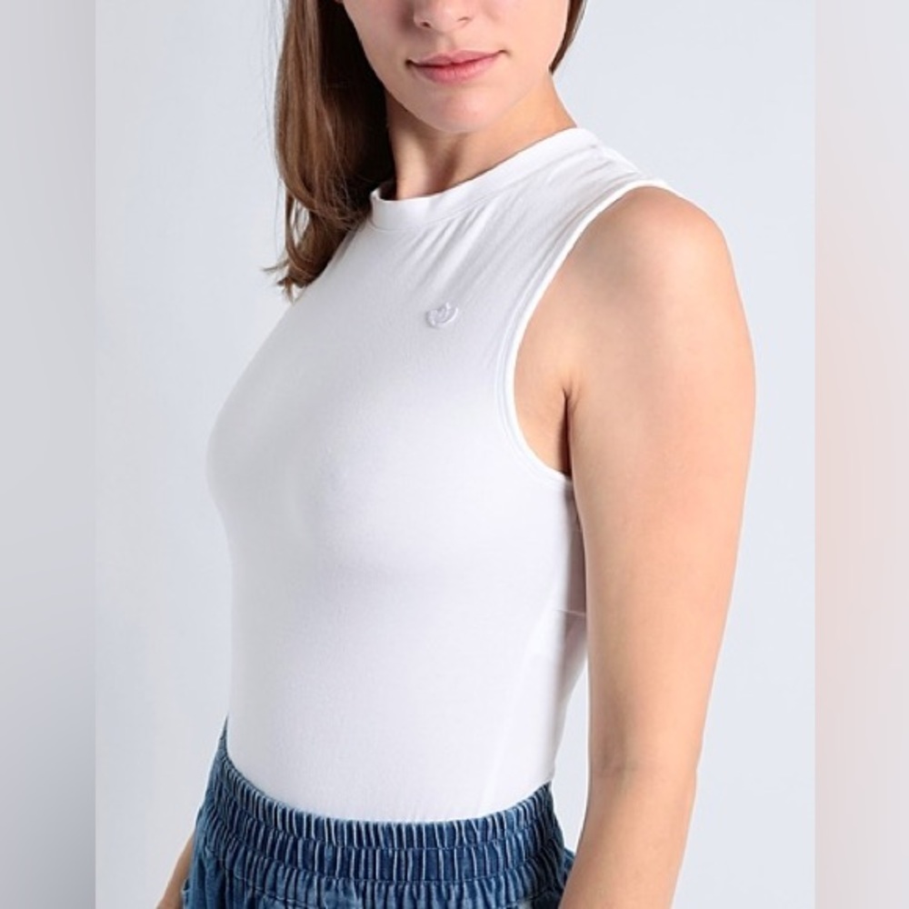 [XS] Adidas Originals Bodysuit | White